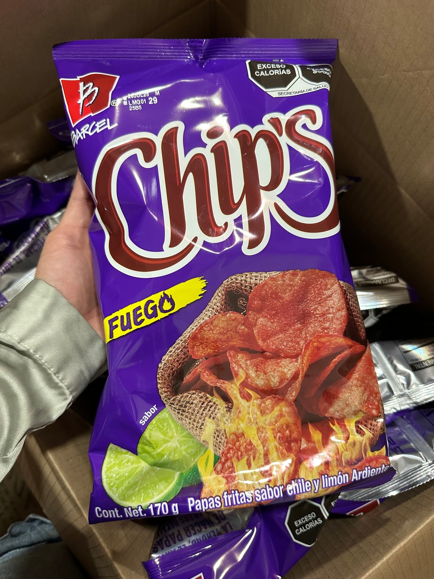 CHIPS FUEGO 170gr