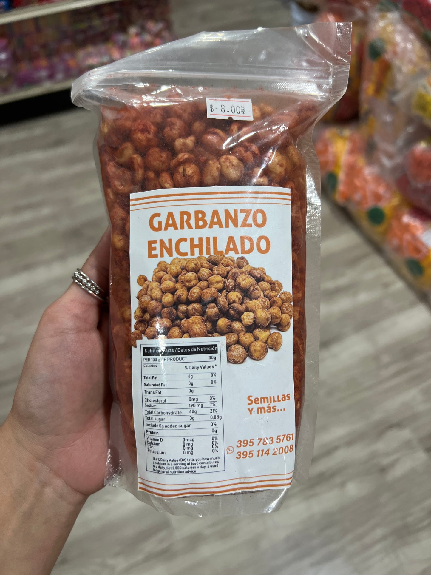 Garbanzo enchilado