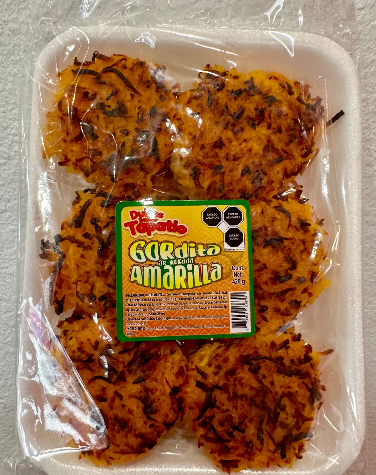 Cocada Gorditas de Rompope