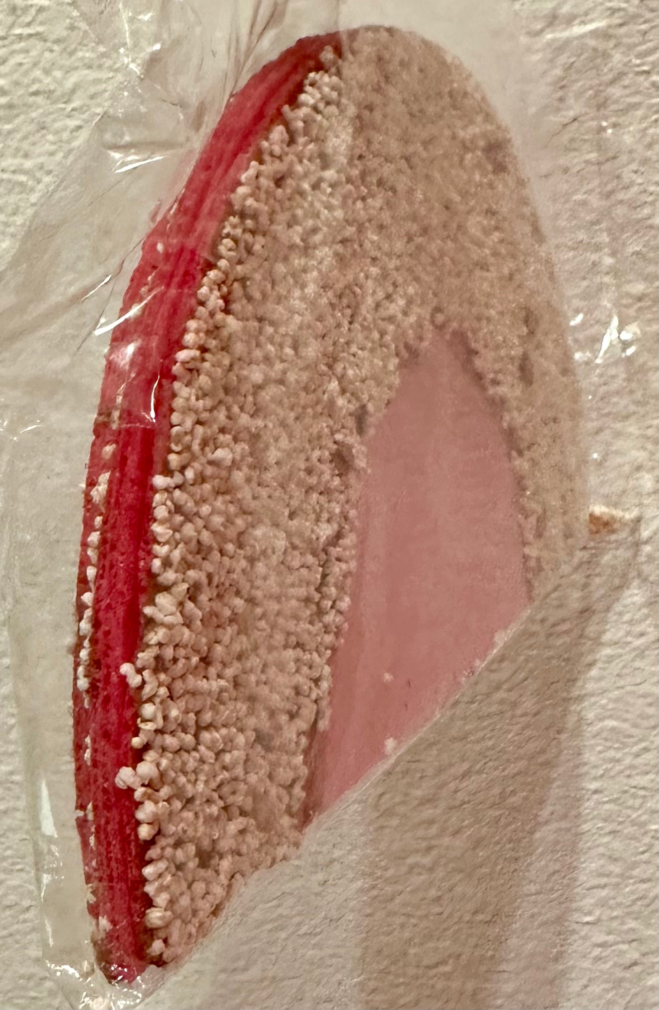 OBLEA CON AMARANTO SABOR FRESA