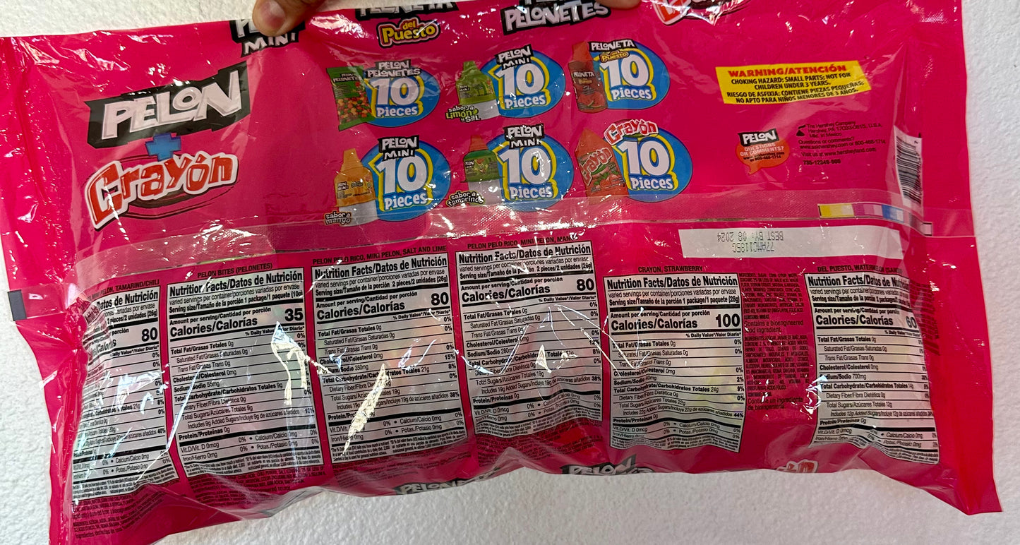 PELÓN Y CRAYÓN PIÑATERO