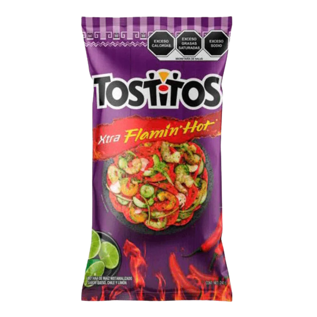 TOSTITOS XTRA FLAMIN'HOT