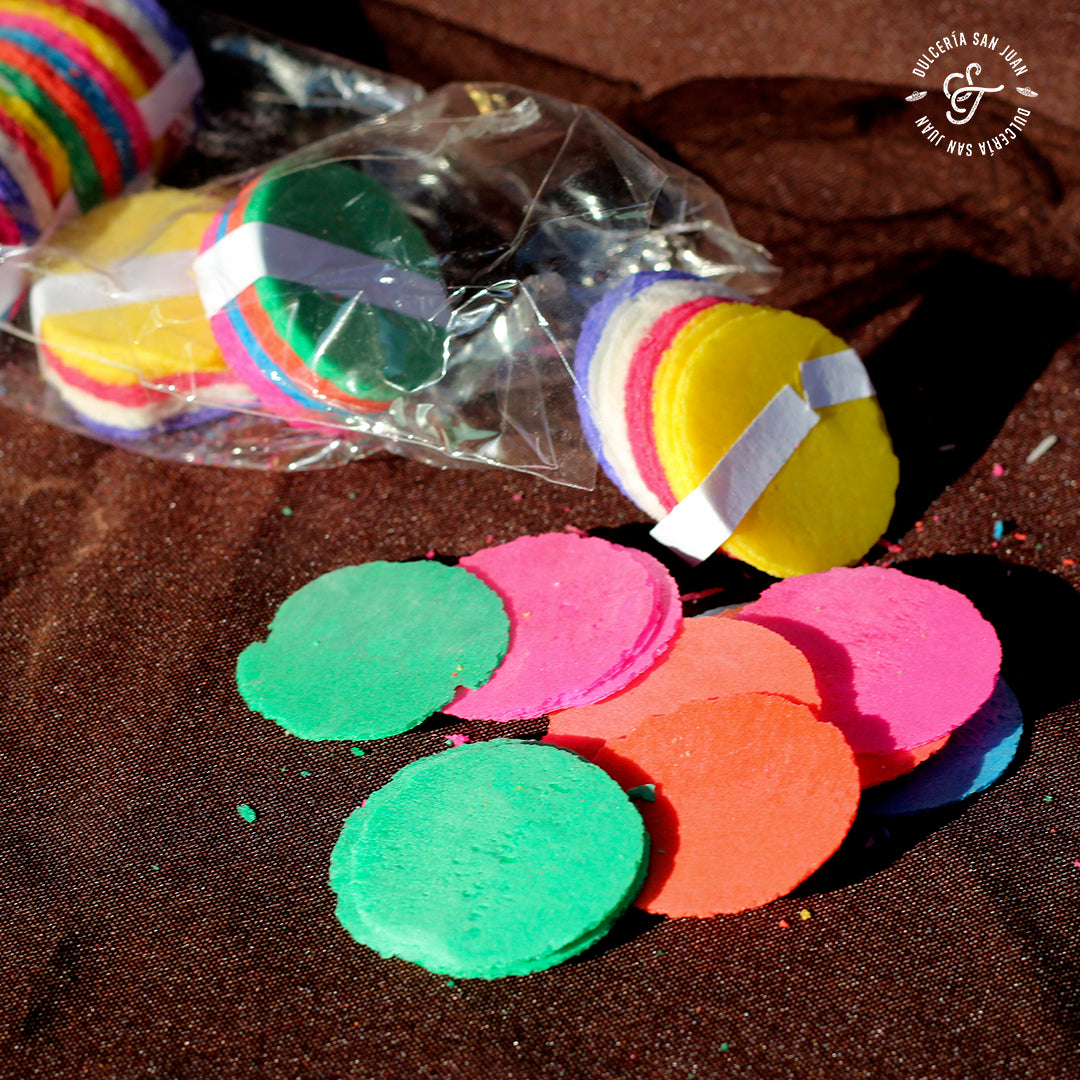 Oblea mini de colores