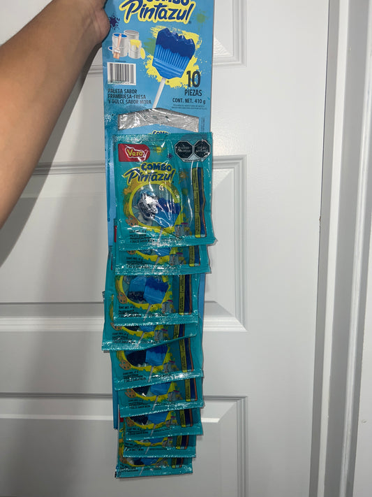 Combo pinta azul