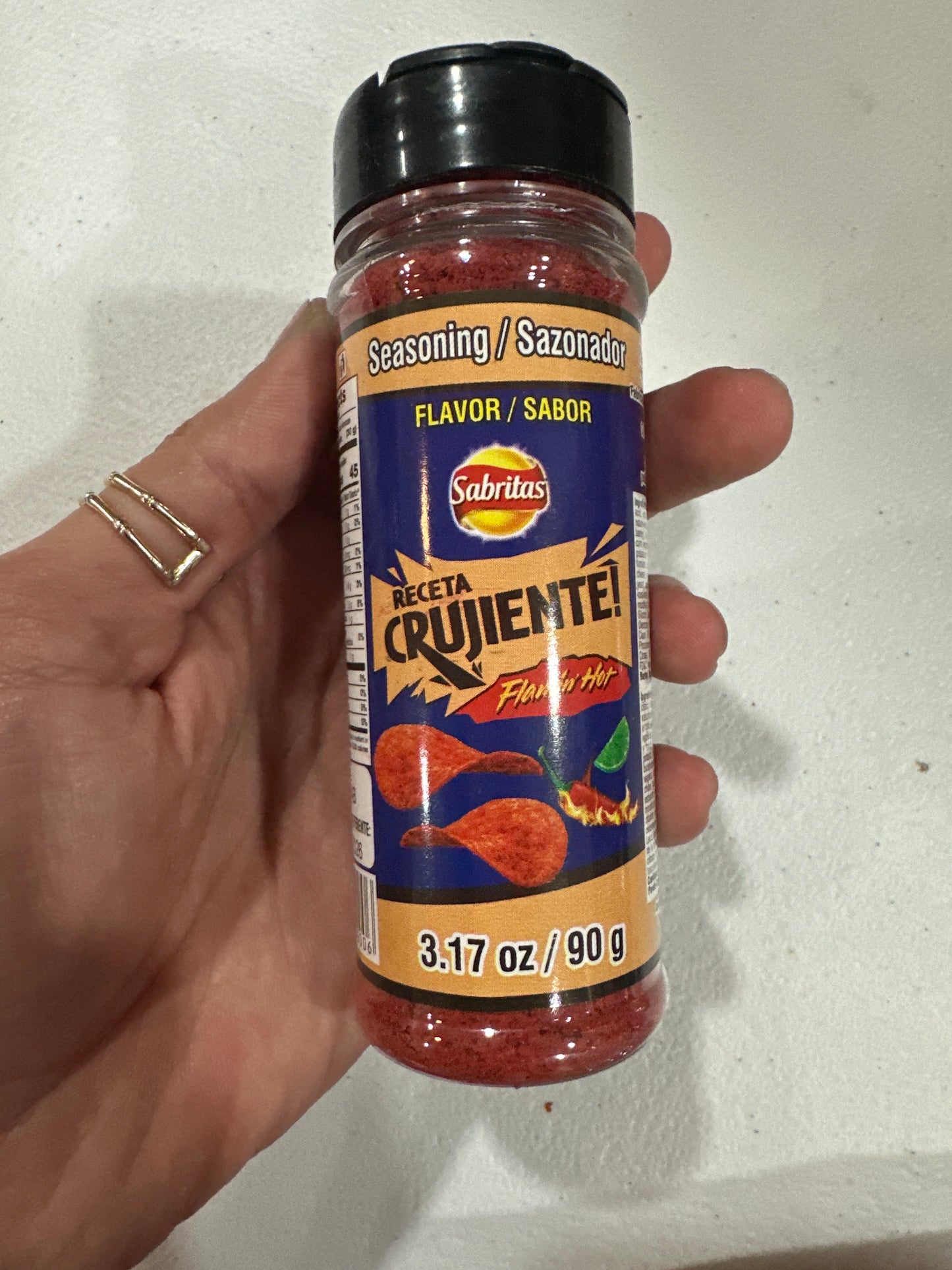Sazonador receta crujiente