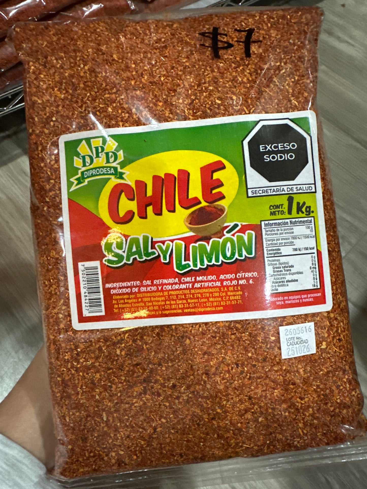 CHILE SAL Y LIMÓN 1kg