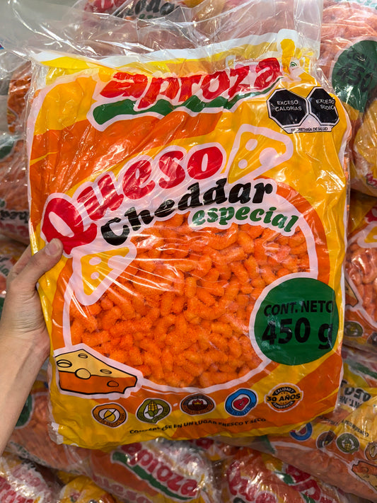 Queso cheddar aproza