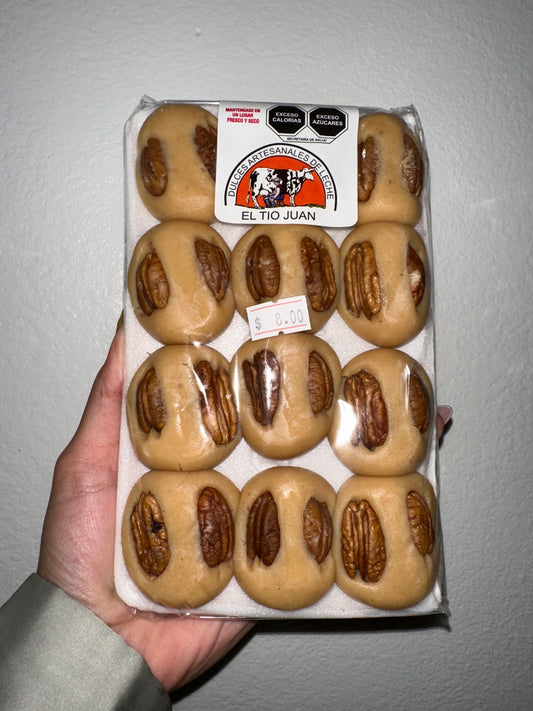 Charola mediana dulce de leche con nuez