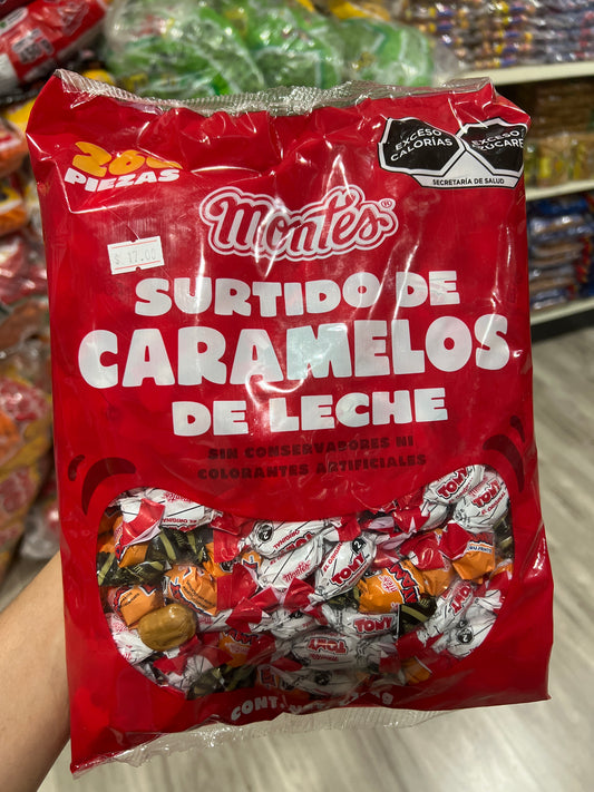 SURTIDO DE CARAMELOS DE LECHE 260pz