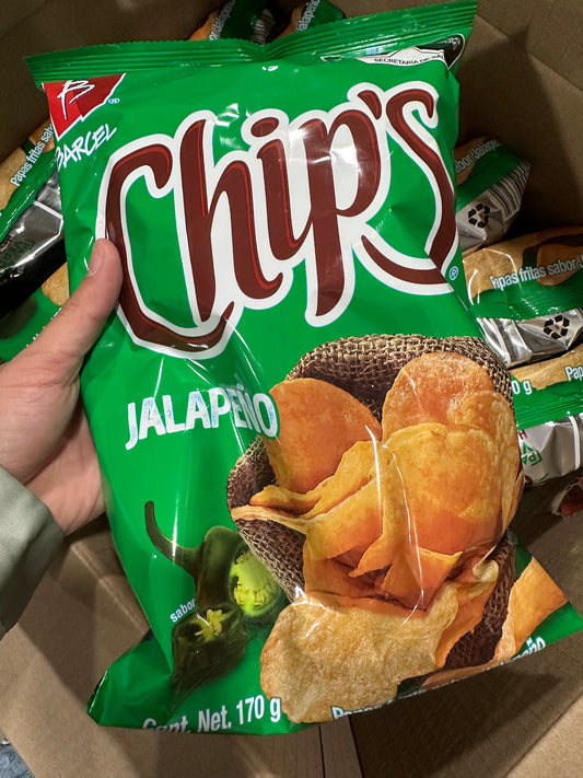 Chips jalapeño 170gr