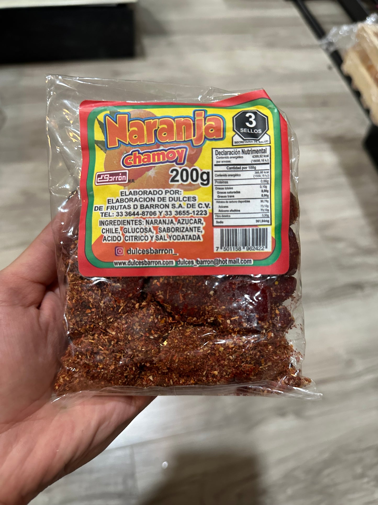 FRUTAS ENCHILADAS 3x$10