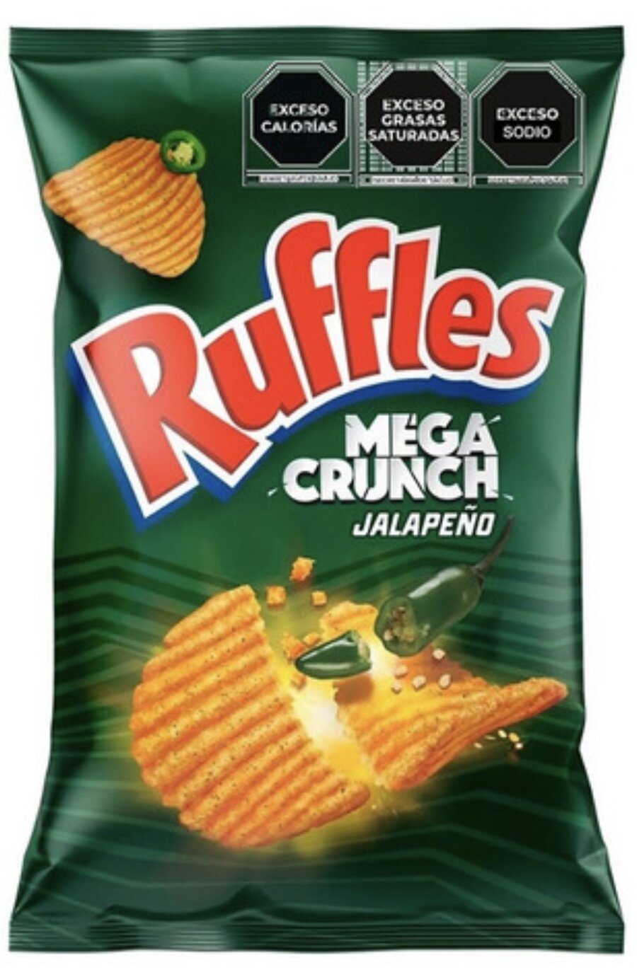 Ruffles MEGA CRUNCH JALAPEÑO