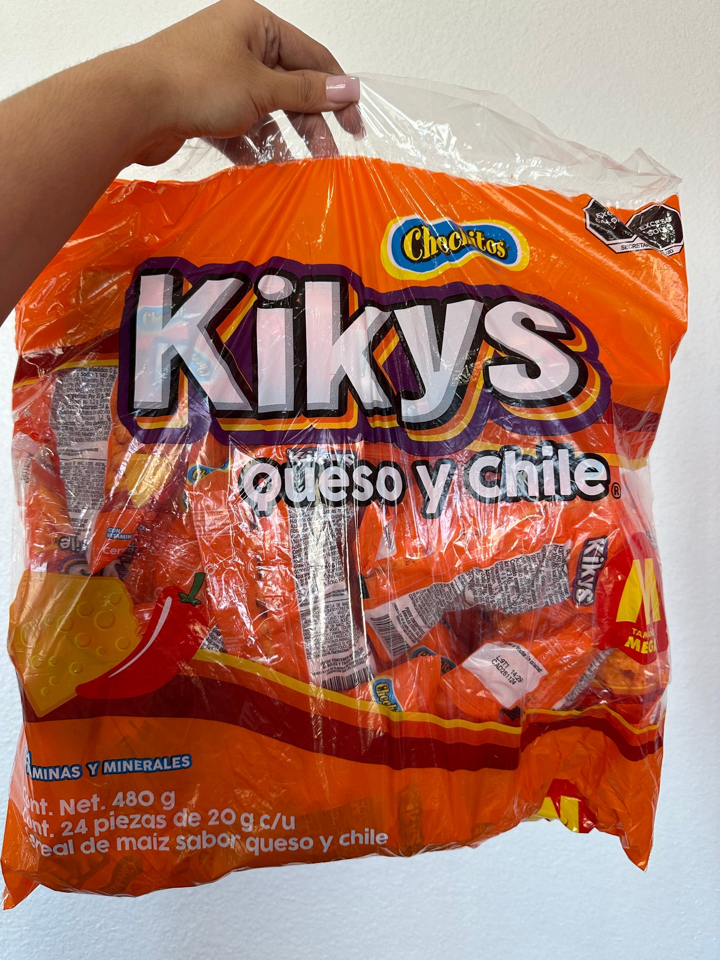 Kykys queso y chile