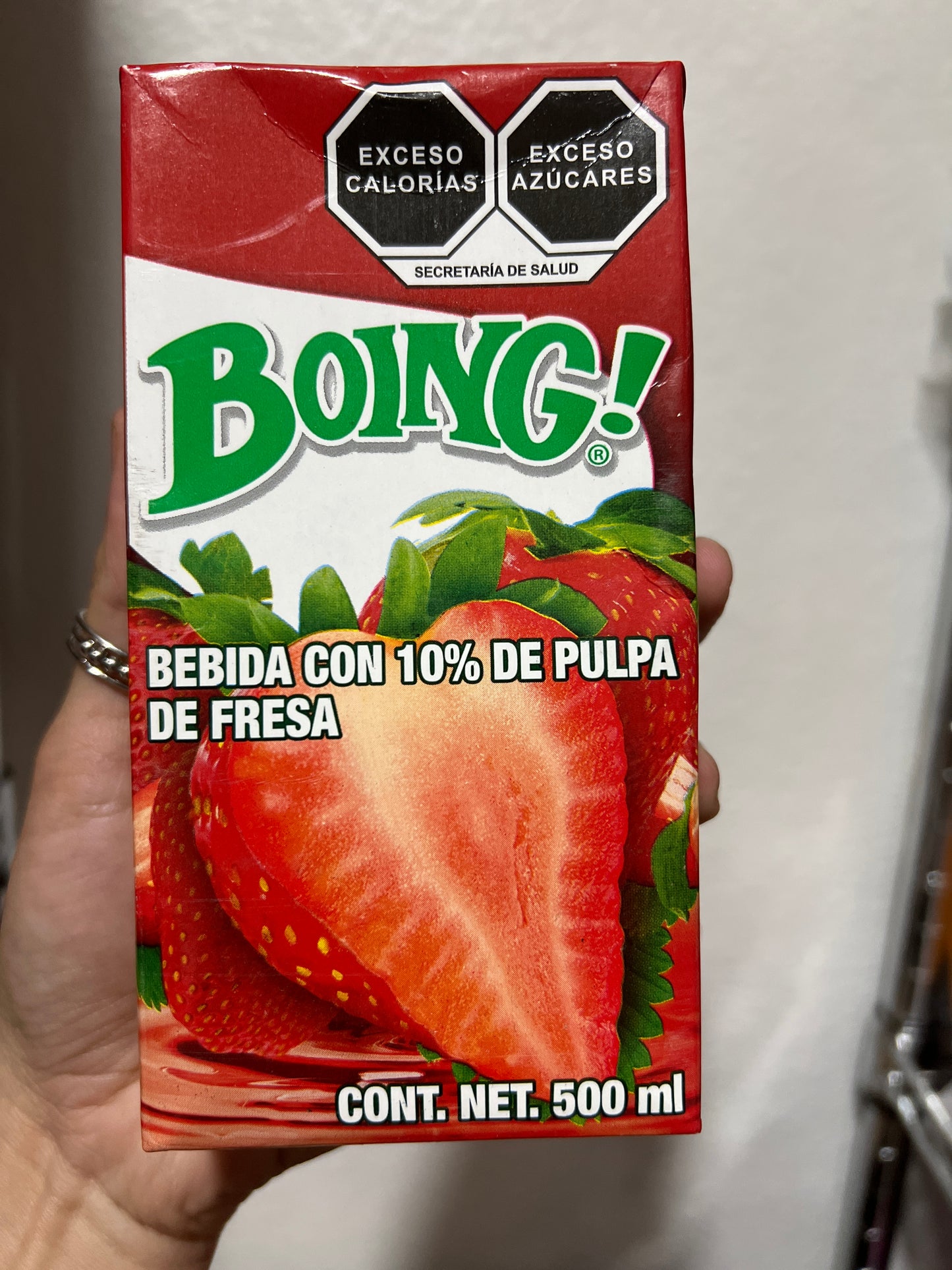 Boing de fresa