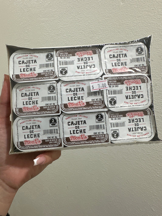 Cajeta de leche montes