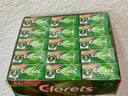 CHICLES CLORETS