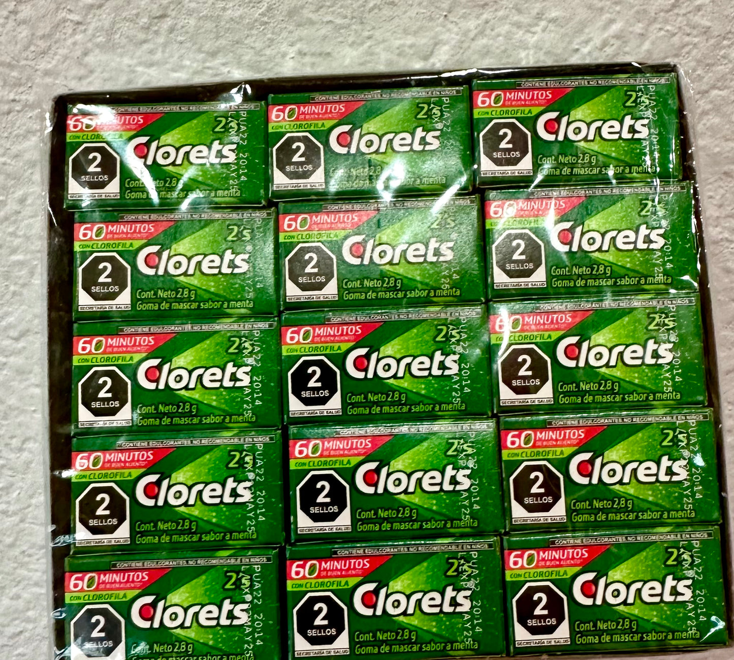 CHICLES CLORETS