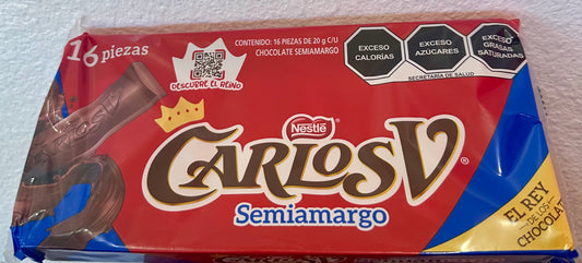 CARLOS V CHOCOLATE SEMIAMARGO