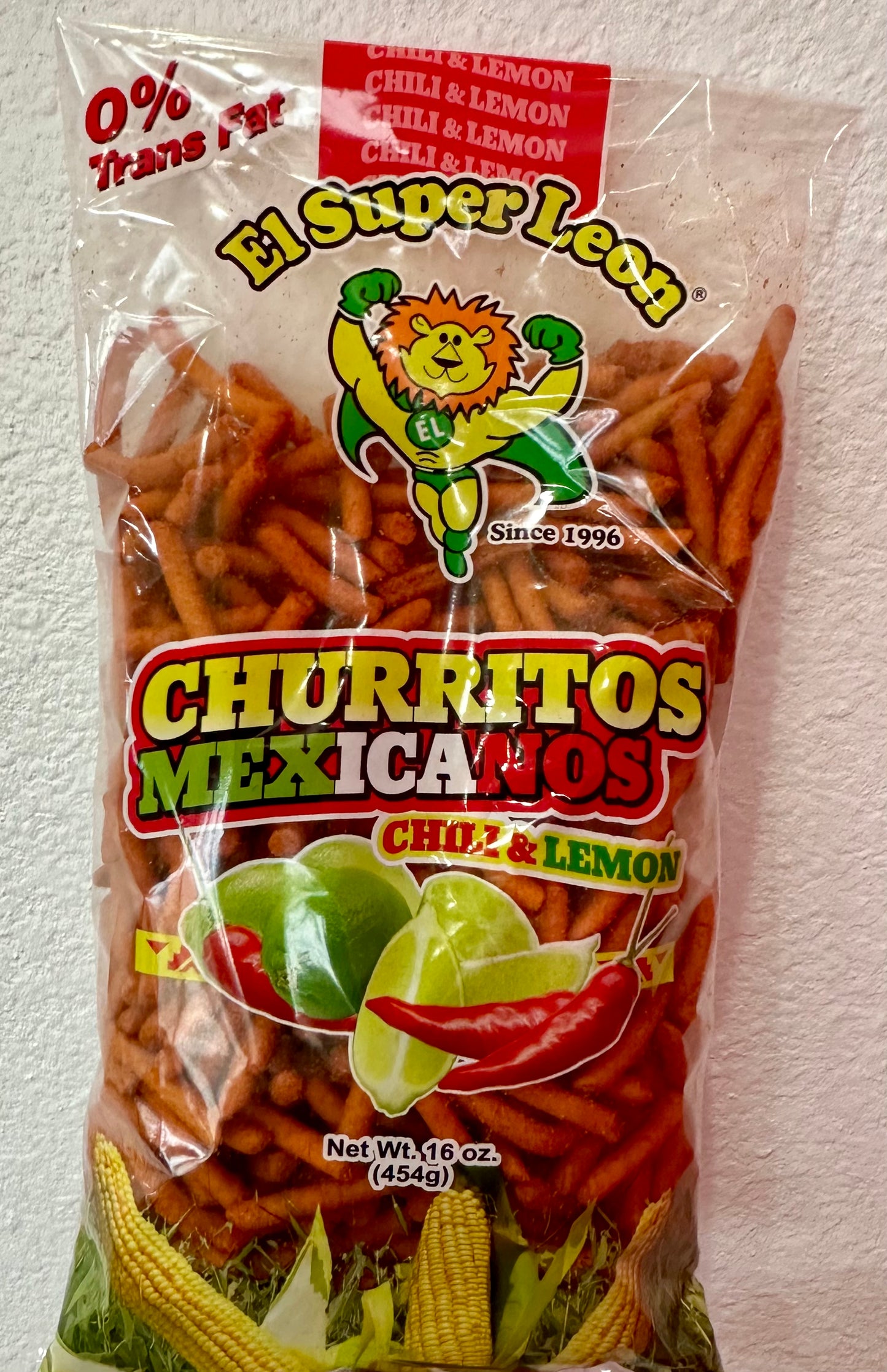 CHURRITOS MEXICANOS CON CHILE Y LIMÓN