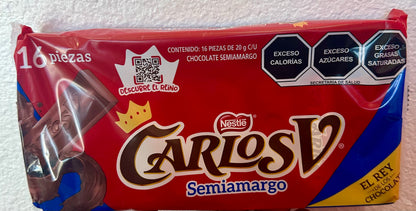 CARLOS V CHOCOLATE SEMIAMARGO