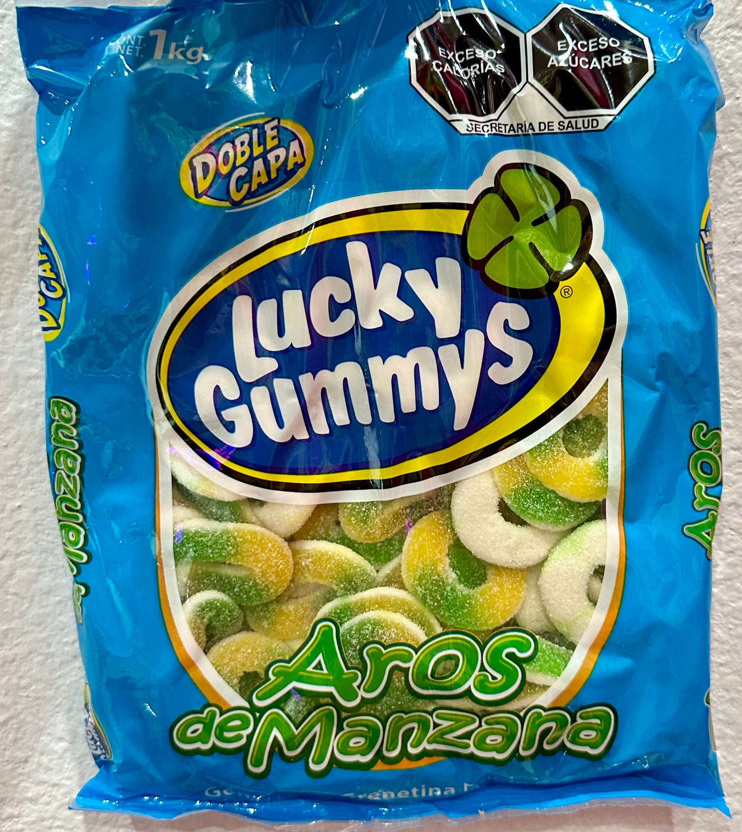 AROS DE MANZANA GOMITAS LUCKY GUMMYS