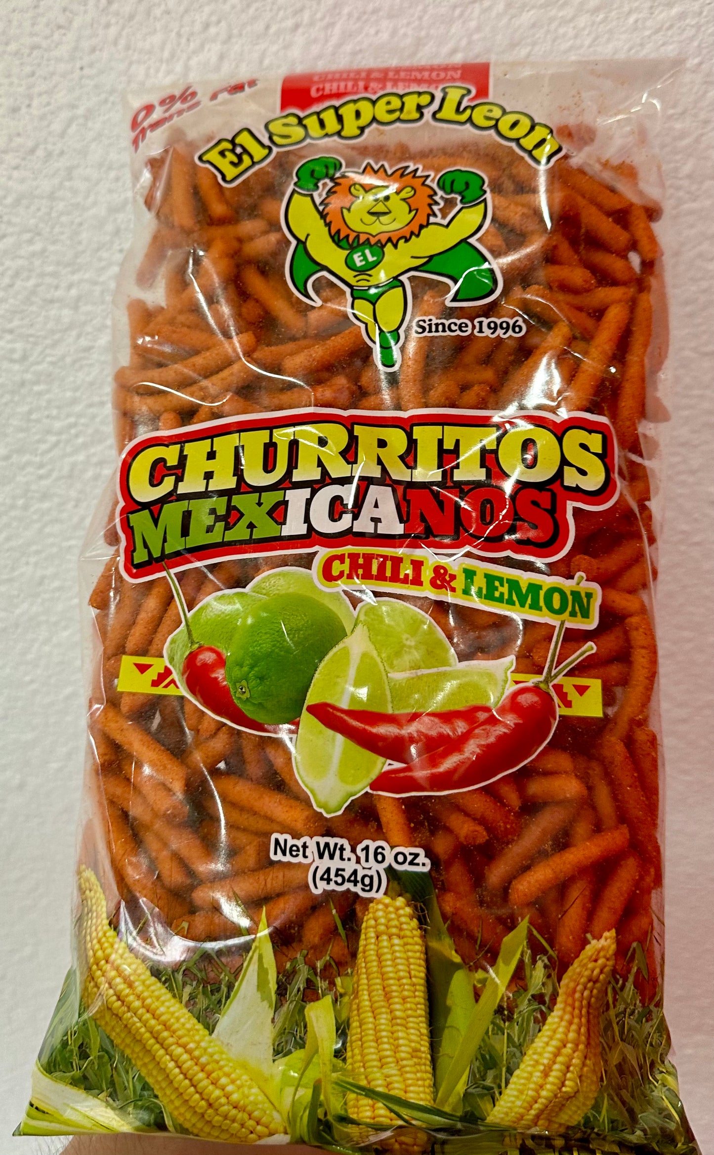 CHURRITOS MEXICANOS CON CHILE Y LIMÓN