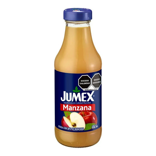 JUMEX DE MANZANA VIDRIO