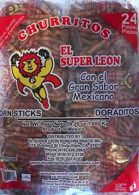 CHURRITOS  EL SÚPER LEÓN🦁