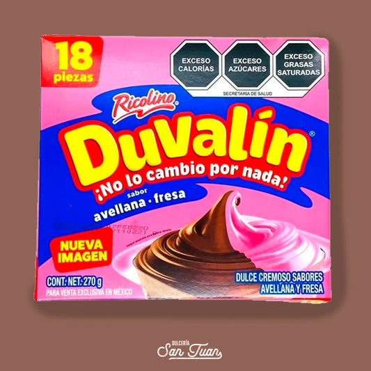 Duvalin de Avellana y Fresa